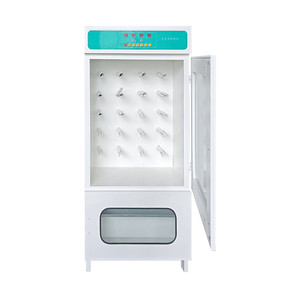 Stainless Steel Automatic Shoe Washing Machine Industrial Shoe <b>Scrubber</b> With Vertical UV Shoe Dryer Cabinet - Product Image 1