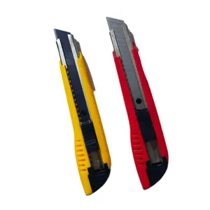 Marca Snap Off Faca 18MM Largura Lâmina Folding Utility Knife Multi Hand Cutting Tool Box Cutter Knife Cutter