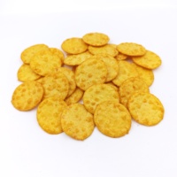 Craquelins ronds au maïs et au riz épicés, chips Senbei au maïs et au riz, snacks céréaliers avec service OEM de marque privée et d'exportation en gros