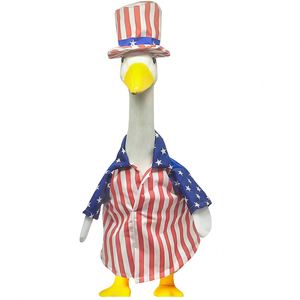 Directo de Fábrica, Personalizado OEM/ODM, Decoración para Porche - Día de la Independencia Americana, Adorno de Ganso - Product Image 3