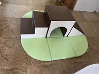 Chaise pivotante Yo-Yo pour enfants, plateau tournant multifonctionnel, équipement de terrain de jeu en plastique PE, non gonflable, personnalisable