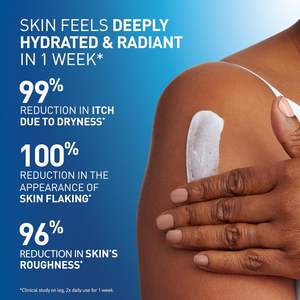 Crème hydratante intensive 100% enrichie en céramide, hydratation 72H pour peaux sèches à très sèches, lotion corporelle - Product Image 2