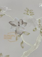 Papier peint personnalisé haut de gamme SUNGPU, broderie florale murale, branche de magnolia, peinture à la main, design d'intérieur de villa