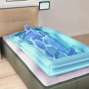 Otomatik hava kaynağı ve banyo özelliği ile lüks konfor klasik baskı yaşlı ev hasta yatağı
