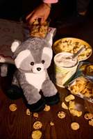 Mini Peluche Raton Laveur Chauffable au Micro-ondes