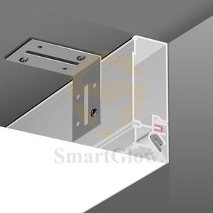 PVC kaynak makinesi aksesuarları için gergi tavan alüminyum profil gergi tavan s şerit ışıkları Led duvar alüminyum profil - Product Image 6
