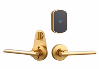 Serrure de porte de chambre d'hôtel avec encodeur de carte RFID, compatible avec les portes en bois d'appartements et d'hôtels