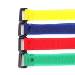 Sangle Velcro Réutilisable Ajustable Personnalisée avec Crochets, Longueur et Largeur Personnalisables, Logo Personnalisé - Product Image 1