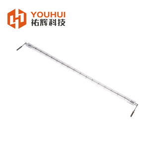 Youhui Single <b>Tube</b> Halogen Infrared <b>Heating</b> Lamp 200-400mm Fast <b>Heating</b> Electric Heater for Industrial Use - Product Image 1