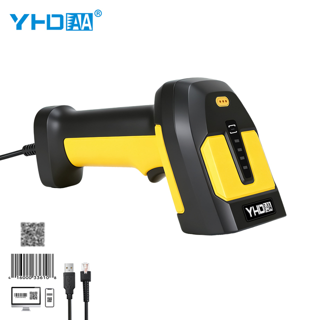 Manufacturer Direct Sales IP54 Industrial Qr Code Reader Rugged Durable Shell 2D CMOS Barcode Scanner