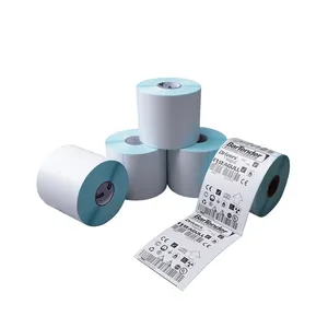 manufacturers sold directly high-quality and customizable thermal label sticker roll 100 x 150 mm size sticker shipping labels