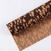 Tissu en liège écologique et naturel à base de marc de café, anti-moisissure, coupe-vent, recyclable, pour sacs, chaussures, meubles et bagages