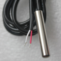 Capteur de température à sortie analogique à haute résistance NTC 50k, très étanche, boîtier en acier inoxydable