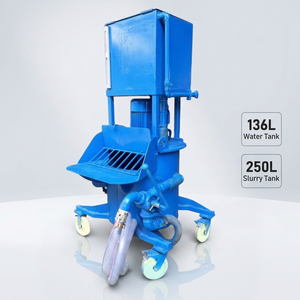 Mélangeur de Béton Autonome KWONGYIP 136L avec Cuve à Mortier Intégrée 250L, Moteur 4KW, 10M/H – Améliore l'Efficacité de la Construction - Product Image 1