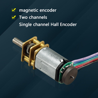 12mm Mini DC Dişli Motor Kodlayıcılı Düşük Gürültülü Yüksek Torklu Akıllı Robot Ev Aletleri Mini Otomasyon Ekipmanları için