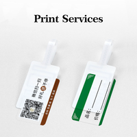 Etiqueta y Marca RFID de Alta Calidad para Joyería, Frecuencia 860-960 MHz, Mini Etiqueta para Uso en Hoteles, para Tarjetas de Pago, Tarjetas de Membresía y Tarjetas de Visita
