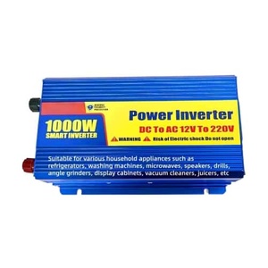 อุปกรณ์แปลงไฟ 200W-5000W แบบคลื่นคัลเลอร์ซิงค์ 12V/24V เป็น 220V สำหรับยานยนต์กำลังสูง ใช้งานแบบออฟกริด - Product Image 5