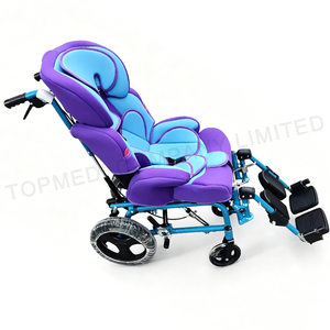 Sillas de Ruedas Pediátricas MDR Tilt In Space, Silla de Ruedas Manual Pediátrica para Parálisis Cerebral y Necesidades Especiales - Product Image 6