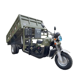 Moteur de <span class=keywords><strong>moto</strong></span> 250CC moteur à essence de <span class=keywords><strong>moto</strong></span> à cinq <span class=keywords><strong>roues</strong></span> refroidi à l'eau double tricycle de fret sous licence à déchargement automatique - Product Image 2
