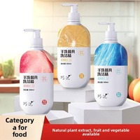 Liquide vaisselle ménager écologique de qualité alimentaire avec des extraits naturels de plantes