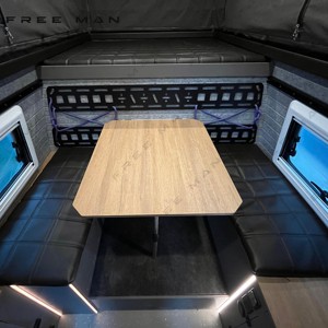 Populares caravanas y remolques de viaje todoterreno para camionetas pickup <span class=keywords><strong>en</strong></span> EE. UU. fabricados <span class=keywords><strong>en</strong></span> China - Product Image 3