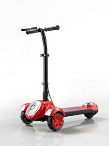 Trottinette <span class=keywords><strong>pour</strong></span> enfants Flash Cool pliable avec pédale épaissie, cadre métallique portable <span class=keywords><strong>pour</strong></span> l'extérieur, 3 roues, hauteur réglable - Product Image 2