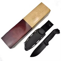 Couteau de survie tactique D2 en acier BK-2 allemand 1.1905 lame fixe avec gaine ABS pour la chasse dans la jungle et le bushcraft OEM personnalisable