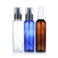 Ventes d'usine clair blanc noir ambre 50ml 100ml 150ml 200ml 250ml 300ml bouteille de pulvérisateur en plastique PET pour taille de voyage mignonne