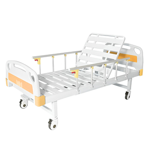 2-Handige Handmatige Verpleegbed ISO-gecertificeerd Staal ABS Medische Apparatuur met Verstelbare Functies Ziekenhuisbed - Product Image 5
