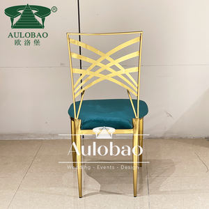 Venta al por mayor moderna de acero inoxidable camaleón comedor Silla de boda para la novia y el novio para Hotel y uso doméstico - Product Image 4
