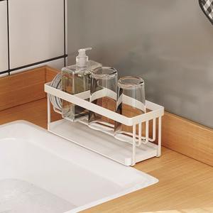 Vendita calda lavello da cucina Caddy regolabile spugna porta sapone organizzatore e porta pennelli - Product Image 4