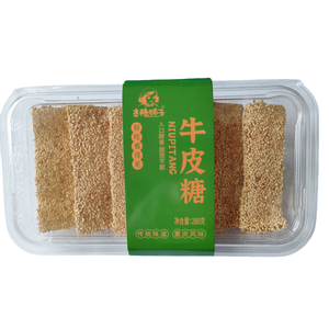 Popolare Delizia Cinese, Caramelle Originali al Gusto di Pelle di Manzo, Gusto Arachidi, Pronte da Mangiare, Snack Casual per Studenti - Product Image 1