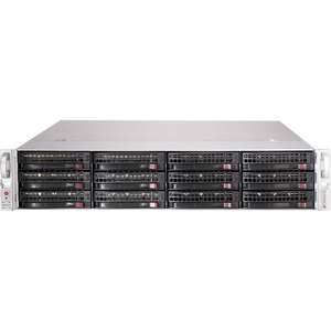 Supermicro-Expansor de almacenamiento para empresas, chasis de alta capacidad, 2U, 12x LFF, 3,5 pulgadas, SAS3, JBOD - Product Image 2