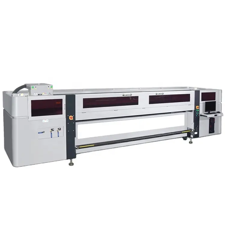 PVC / sticker / vinyl uv hybrid printer / printing machine