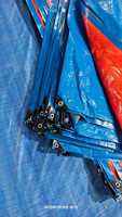 Bâche extérieure robuste en PEHD imperméable avec motif imprimé pour camions et piscines, marque GPW, procédé de tissage