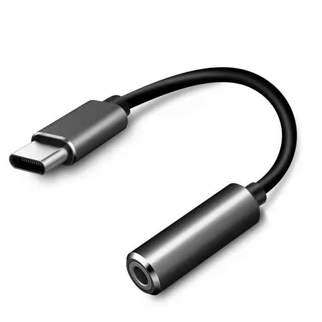 USB Type C to 3.5mm Audio Adapter Headphone Jack Converter DAC Compatible with iPhone 15 Android Tablet Laptop