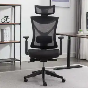 Chaise de bureau ergonomique en maille pivotante de direction Fabricant de mobilier de bureau Boss