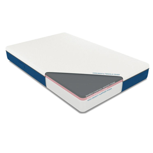 Mattress Compressed Memory Foam Bed Natural Latex Topper Pad Foam Mattress
