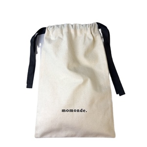 Bolsa de Algodón Natural Personalizable con Cordón, Fabricada en China, para Joyería, con Logotipo Personalizado, Reciclable, Tamaño Personalizado - Product Image 1