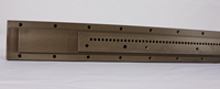 Pièces de buses pour machine de tri automatique des couleurs, usinées CNC en aluminium, couleur personnalisée pour graines de quinoa et grains de café