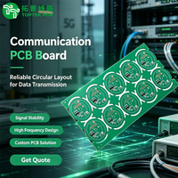 Carte de circuit imprimé OEM multi-couches avec 1 à 64 couches, marque TTP