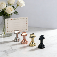 Support multifonctionnel en métal pour photos de mariage, présentoir de cartes, support de prix pour gâteaux et desserts, porte-étiquettes de prix