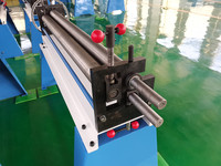 Machine à rouler les plaques roulantes, v, manuelle/électrique, 3 rouleaux, pour le métal