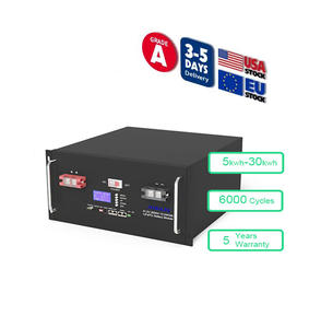 Baterai Lithium sistem penyimpanan energi rumah lifepo4 200Ah 100Ah 24v 48v baterai lifepo4 sel 25.6v baterai lithium ion - Product Image 1