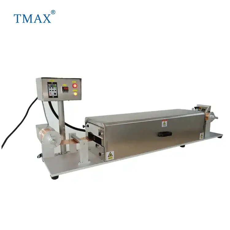 Лабораторная настольная машина TMAX для нанесения покрытий непрерывного рулона в рулонах с сушильной духовкой различной длины