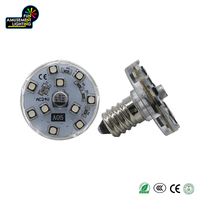 Ampoules LED Cabochon Offre Spéciale RVB 1-16 IP44 E10 AC24V pour l'éclairage de parc d'attractions Amusement amusant Éclairage IP65 évalué