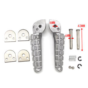 Repose-pieds arrière de moto pour <span class=keywords><strong>Ducati</strong></span>, appui-pieds, pour modèles 46510611A L 46510601A R Monster 696 796 1100 <span class=keywords><strong>S</strong></span> EVO Multistrada <span class=keywords><strong>620</strong></span> - Product Image 1