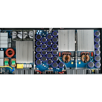 Penguat Audio Digital Profesional DX21400A Dua Kanal 1400W Daya Tinggi untuk Pertunjukan Panggung