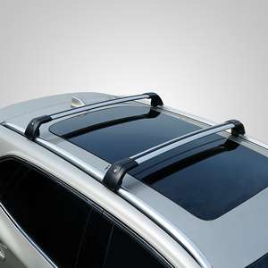 Bestseller Heavy Duty Bloqueable Techo Barras cruzadas Bastidores de aluminio <span class=keywords><strong>para</strong></span> automóviles <span class=keywords><strong>para</strong></span> <span class=keywords><strong>Audi</strong></span> <span class=keywords><strong>A4</strong></span> AVANT 2019-2023/Ajuste de rieles de techo - Product Image 3