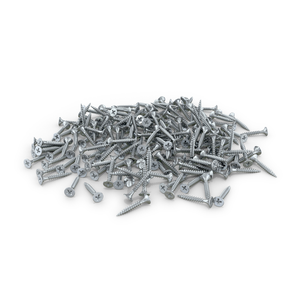 Vis à bois du Vietnam Vis à tarauder en acier au carbone du fabricant Tête plate nickelée zinguée avec finition en oxyde noir - Product Image 1